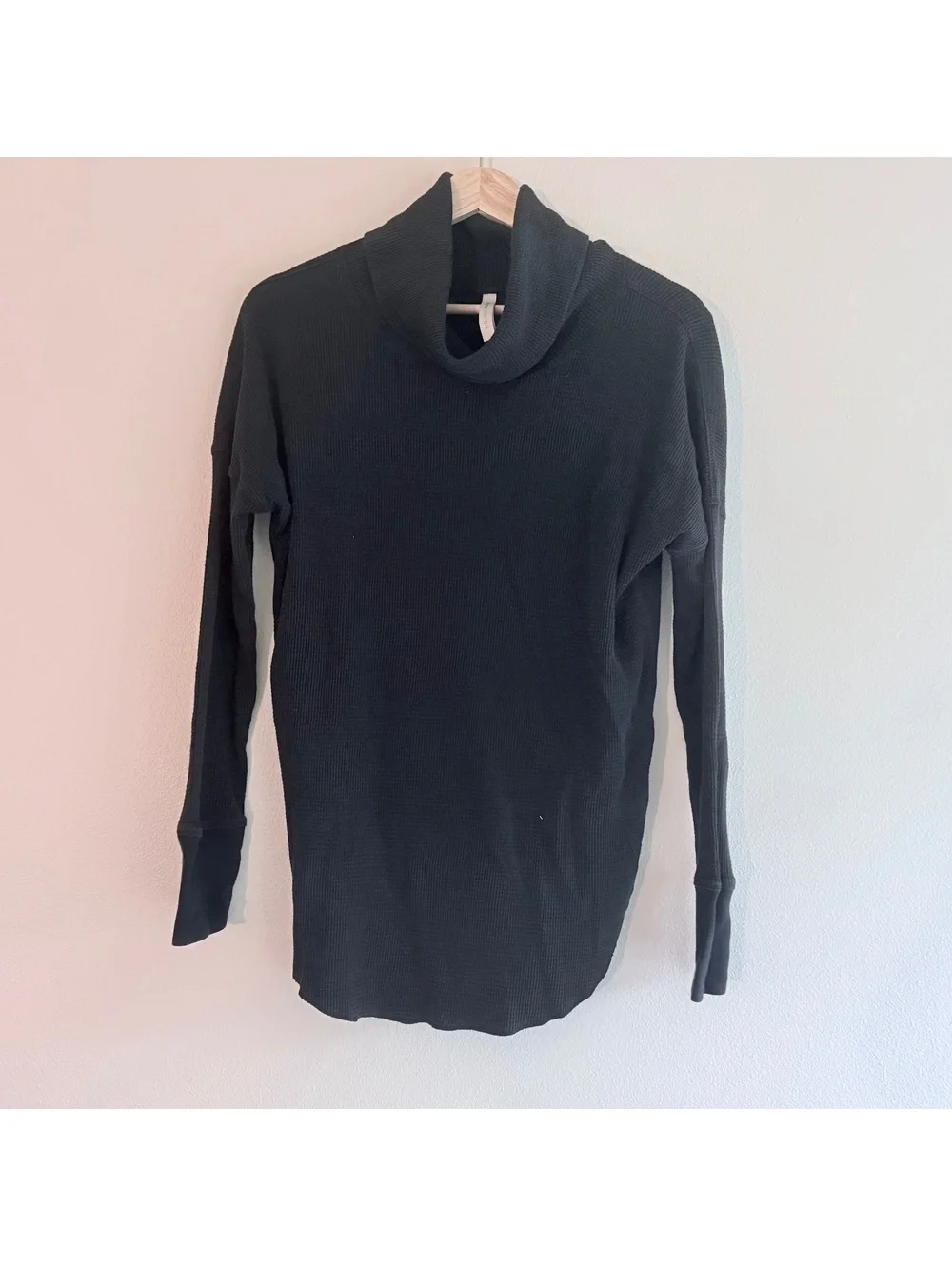 Aritzia The Group by Babaton Thermal cowl-neck longsleeve black